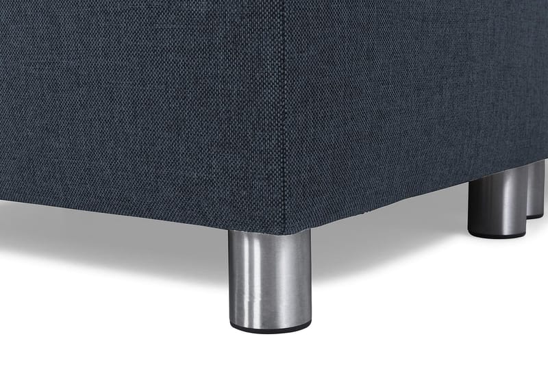 Crazy 7-seters Høyrevendt U-formet XX-Large Hjørnesofa med Divan i Stoff - Blå - Møbler - Sofaer - Hjørnesofa - Hjørnesofa med divan