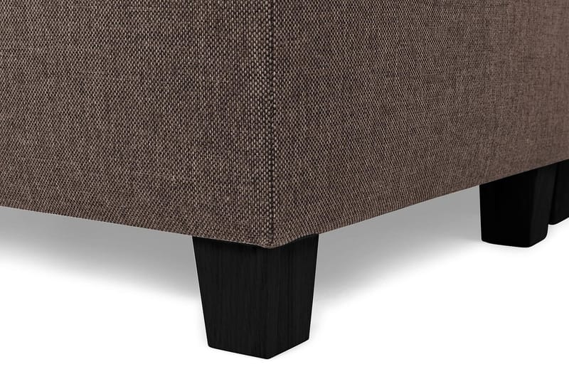 Crazy 7-seters Høyrevendt U-formet XX-Large Hjørnesofa med Divan i Stoff - Brun - Møbler - Sofaer - Hjørnesofa - Hjørnesofa med divan