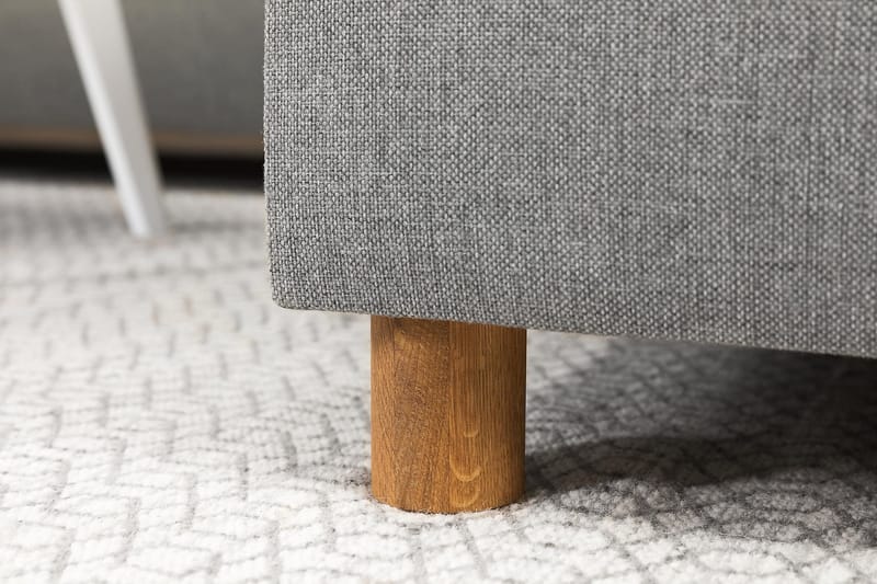 Crazy 7-seters Høyrevendt U-formet XX-Large Hjørnesofa med Divan i Stoff - Grå - Møbler - Sofaer - Hjørnesofa - Hjørnesofa med divan