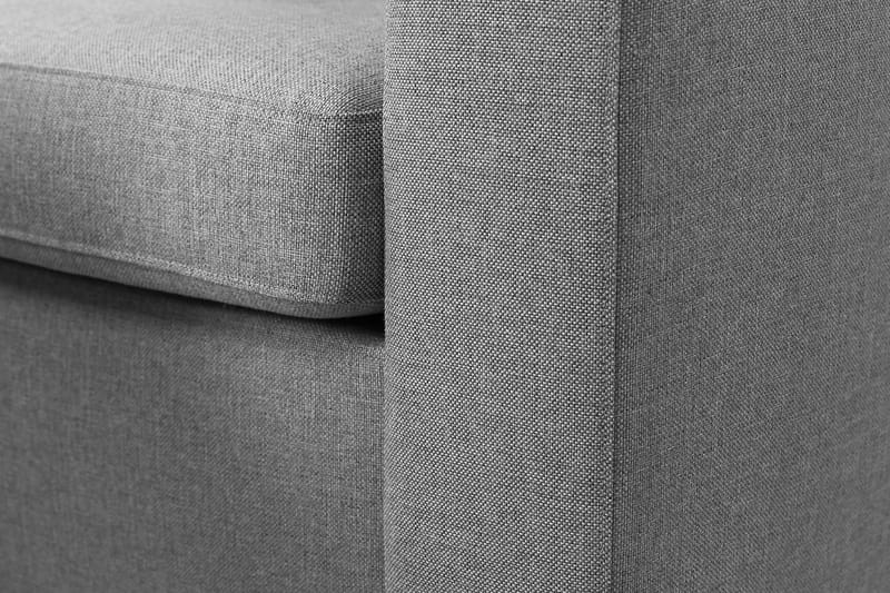 Crazy 7-seters Høyrevendt U-formet XX-Large Hjørnesofa med Divan i Stoff - Grå - Møbler - Sofaer - Hjørnesofa - Hjørnesofa med divan