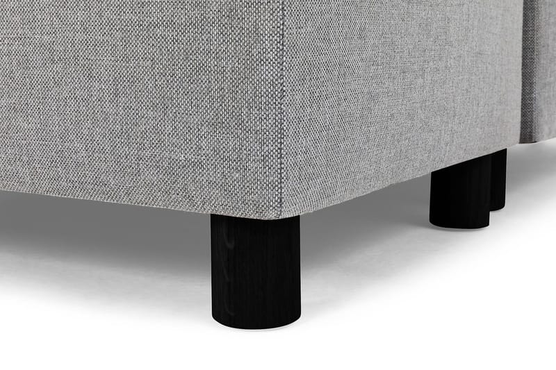 Crazy 7-seters Høyrevendt U-formet XX-Large Hjørnesofa med Divan i Stoff - Grå - Møbler - Sofaer - Hjørnesofa - Hjørnesofa med divan