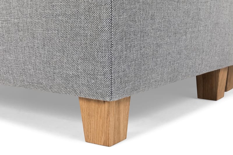 Crazy 7-seters Høyrevendt U-formet XX-Large Hjørnesofa med Divan i Stoff - Grå - Møbler - Sofaer - Hjørnesofa - Hjørnesofa med divan