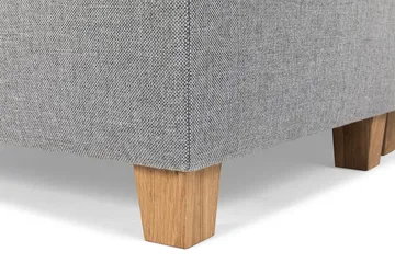Crazy 7-seters Høyrevendt U-formet XX-Large Hjørnesofa med Divan i Stoff - Grå - Møbler - Sofaer - Hjørnesofa - Hjørnesofa med divan