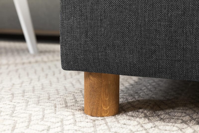 Crazy 7-seters Høyrevendt U-formet XX-Large Hjørnesofa med Divan i Stoff - Mørk grå - Møbler - Sofaer - Hjørnesofa - Hjørnesofa med divan