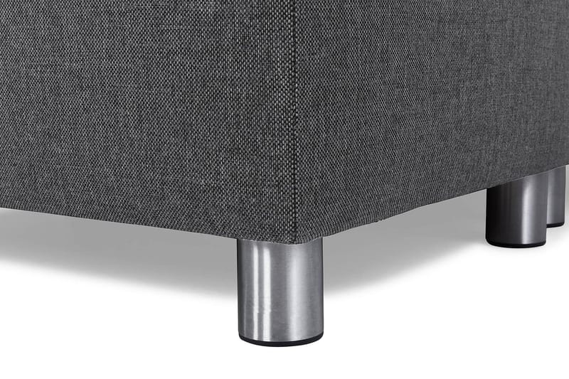 Crazy 7-seters Høyrevendt U-formet XX-Large Hjørnesofa med Divan i Stoff - Mørk grå - Møbler - Sofaer - Hjørnesofa - Hjørnesofa med divan