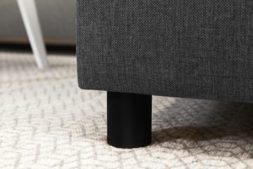 Crazy 7-seters Høyrevendt U-formet XX-Large Hjørnesofa med Divan i Stoff - Mørk grå - Møbler - Sofaer - Hjørnesofa - Hjørnesofa med divan