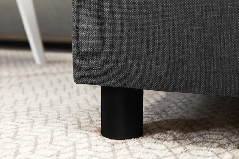 Crazy 7-seters Høyrevendt U-formet XX-Large Hjørnesofa med Divan i Stoff - Mørk grå - Møbler - Sofaer - Hjørnesofa - Hjørnesofa med divan