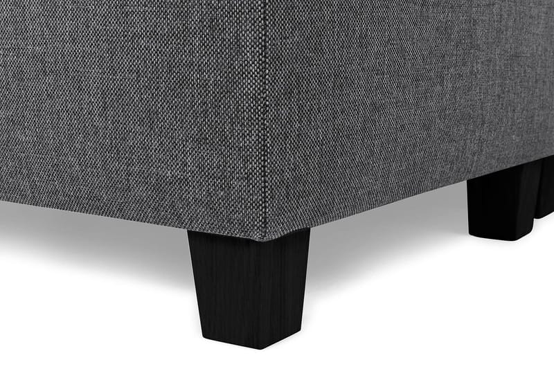 Crazy 7-seters Høyrevendt U-formet XX-Large Hjørnesofa med Divan i Stoff - Mørk grå - Møbler - Sofaer - Hjørnesofa - Hjørnesofa med divan