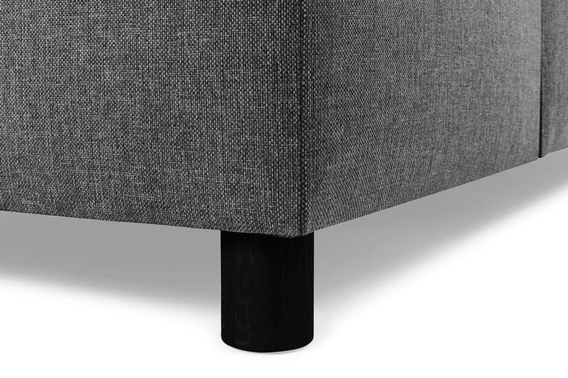 Crazy 7-seters Høyrevendt U-formet XX-Large Hjørnesofa med Divan i Stoff - Mørk grå - Møbler - Sofaer - Hjørnesofa - Hjørnesofa med divan