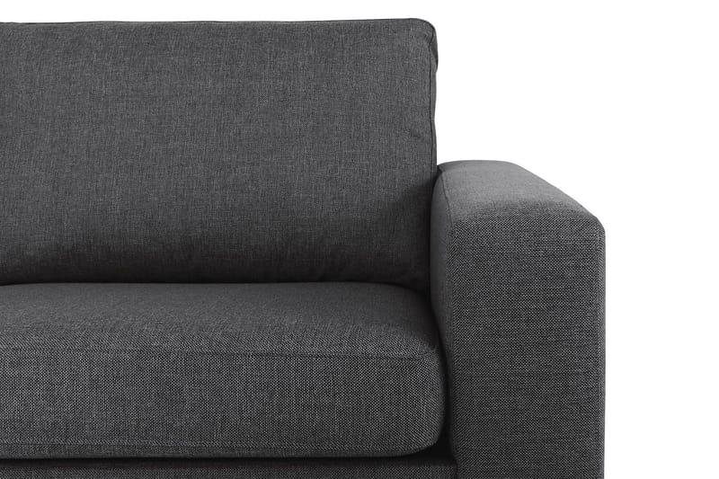 Crazy 7-seters Høyrevendt U-formet XX-Large Hjørnesofa med Divan i Stoff - Mørk grå - Møbler - Sofaer - Hjørnesofa - Hjørnesofa med divan