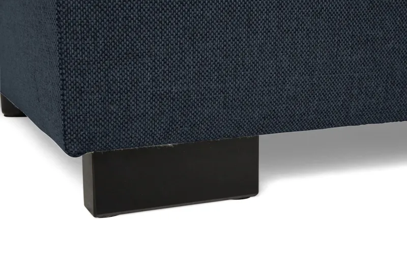 Crazy 7-seters Høyrevendt U-formet XX-Large Hjørnesofa med Divan i Stoff - Mørkeblå - Møbler - Sofaer - Hjørnesofa - Hjørnesofa med divan