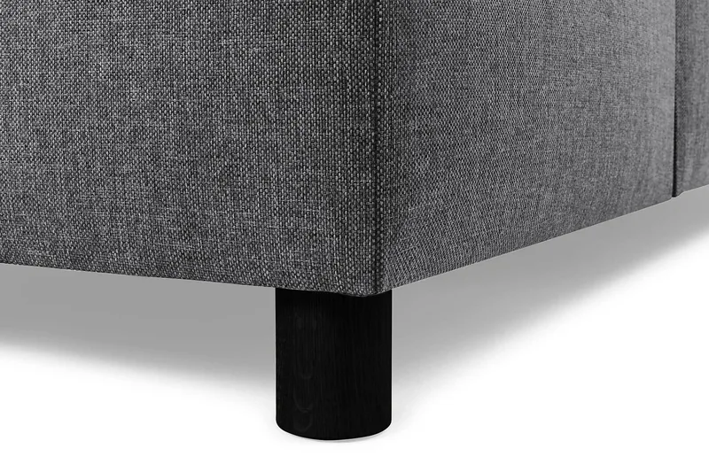 Crazy 7-seters Høyrevendt U-formet XX-Large Hjørnesofa med Divan i Stoff - Mørkegrå - Møbler - Sofaer - Hjørnesofa - Hjørnesofa med divan