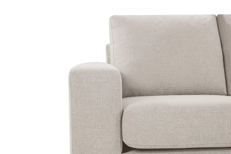 Crazy 7-seters Vendbar L-formet XX-Large Hjørnesofa i Stoff - Beige - Møbler - Sofaer - Hjørnesofa