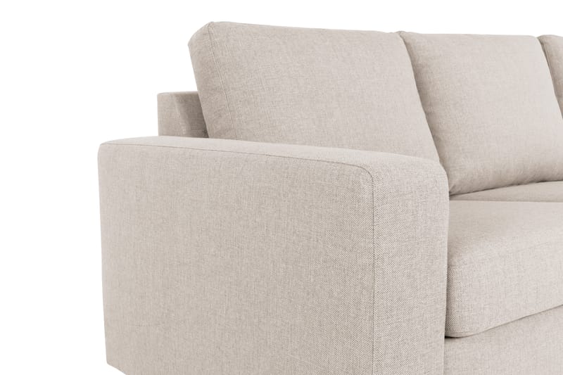Crazy 7-seters Vendbar L-formet XX-Large Hjørnesofa i Stoff - Beige - Møbler - Sofaer - Hjørnesofa