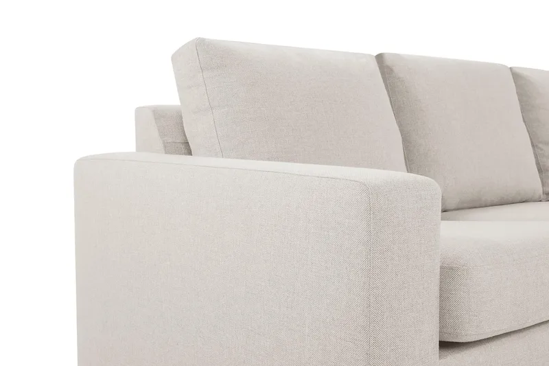 Crazy 7-seters Vendbar L-formet XX-Large Hjørnesofa i Stoff - Beige - Møbler - Sofaer - Hjørnesofa