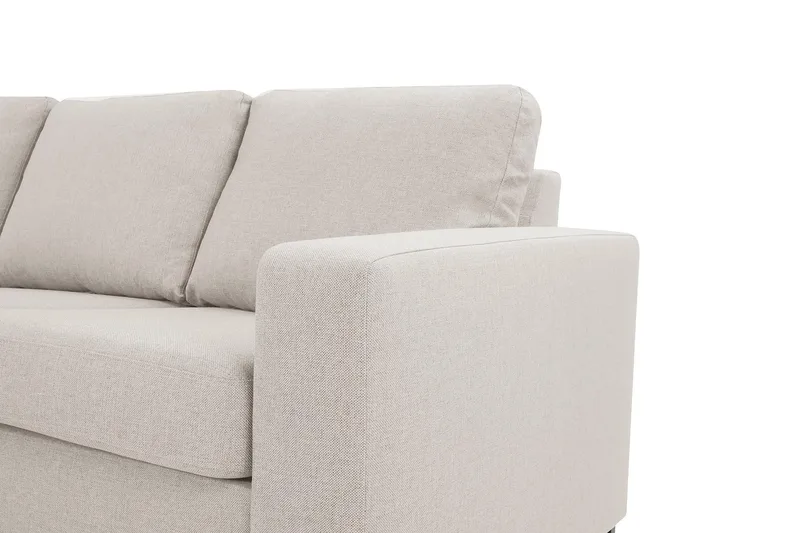 Crazy 7-seters Vendbar L-formet XX-Large Hjørnesofa i Stoff - Beige - Møbler - Sofaer - Hjørnesofa