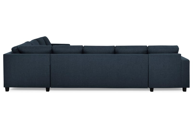 Crazy 7-seters Vendbar L-formet XX-Large Hjørnesofa i Stoff - Blå - Møbler - Sofaer - Hjørnesofa