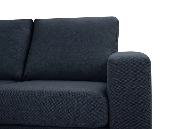 Crazy 7-seters Vendbar L-formet XX-Large Hjørnesofa i Stoff - Blå - Møbler - Sofaer - Hjørnesofa