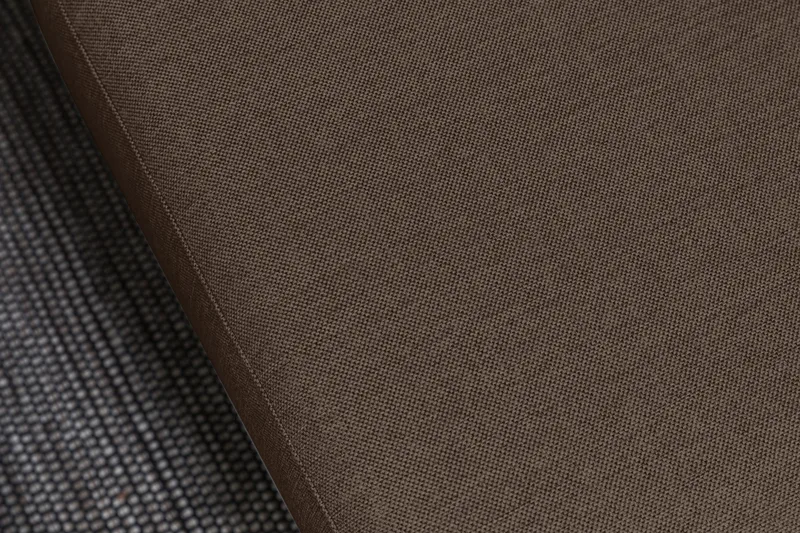 Crazy 7-seters Vendbar L-formet XX-Large Hjørnesofa i Stoff - Brun - Møbler - Sofaer - Hjørnesofa