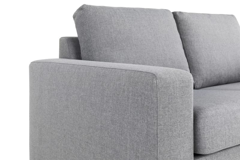 Crazy 7-seters Vendbar L-formet XX-Large Hjørnesofa i Stoff - Grå - Møbler - Sofaer - Hjørnesofa