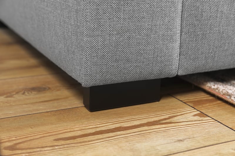 Crazy 7-seters Vendbar L-formet XX-Large Hjørnesofa i Stoff - Grå - Møbler - Sofaer - Hjørnesofa