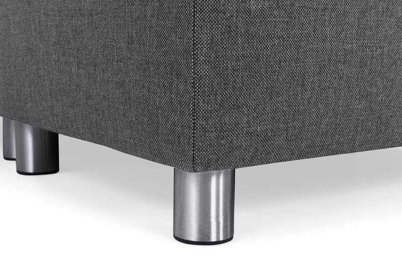 Crazy 7-seters Vendbar L-formet XX-Large Hjørnesofa i Stoff - Mørk grå - Møbler - Sofaer - Hjørnesofa