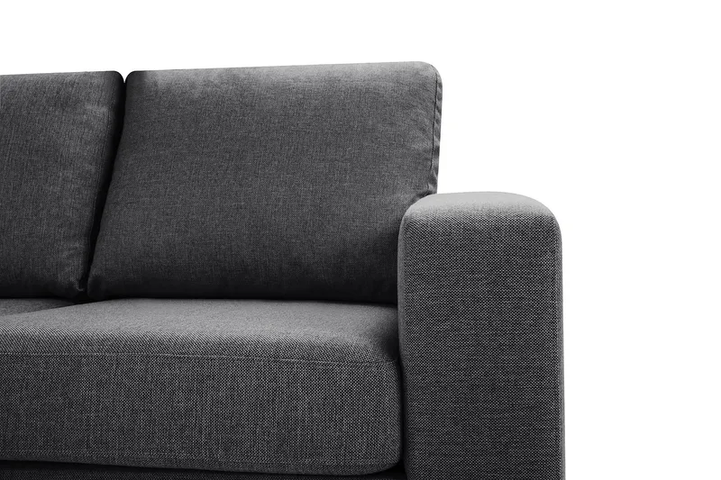 Crazy 7-seters Vendbar L-formet XX-Large Hjørnesofa i Stoff - Mørk grå - Møbler - Sofaer - Hjørnesofa