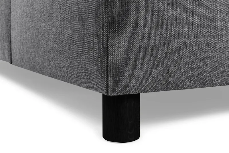 Crazy 7-seters Vendbar L-formet XX-Large Hjørnesofa i Stoff - Mørk grå - Møbler - Sofaer - Hjørnesofa