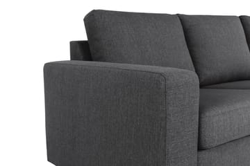 Crazy 7-seters Vendbar L-formet XX-Large Hjørnesofa i Stoff - Mørk grå - Møbler - Sofaer - Hjørnesofa