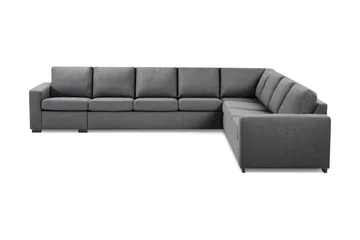 Crazy 7-seters Vendbar L-formet XX-Large Hjørnesofa i Stoff