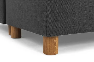 Crazy 7-seters Vendbar U-formet XX-Large Hjørnesofa med Divan i Stoff - Antrasitt - Møbler - Sofaer - Hjørnesofa - Hjørnesofa med divan