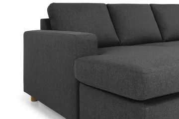 Crazy 7-seters Vendbar U-formet XX-Large Hjørnesofa med Divan i Stoff - Antrasitt - Møbler - Sofaer - Hjørnesofa - Hjørnesofa med divan