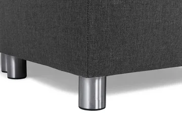 Crazy 7-seters Vendbar U-formet XX-Large Hjørnesofa med Divan i Stoff - Antrasitt - Møbler - Sofaer - Hjørnesofa - Hjørnesofa med divan