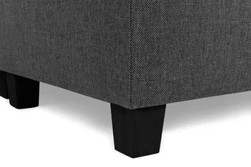 Crazy 7-seters Vendbar U-formet XX-Large Hjørnesofa med Divan i Stoff - Antrasitt - Møbler - Sofaer - Hjørnesofa - Hjørnesofa med divan