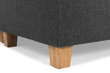 Crazy 7-seters Vendbar U-formet XX-Large Hjørnesofa med Divan i Stoff - Antrasitt - Møbler - Sofaer - Hjørnesofa - Hjørnesofa med divan