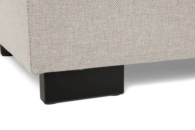 Crazy 7-seters Vendbar U-formet XX-Large Hjørnesofa med Divan i Stoff - Beige - Møbler - Sofaer - Hjørnesofa - Hjørnesofa med divan