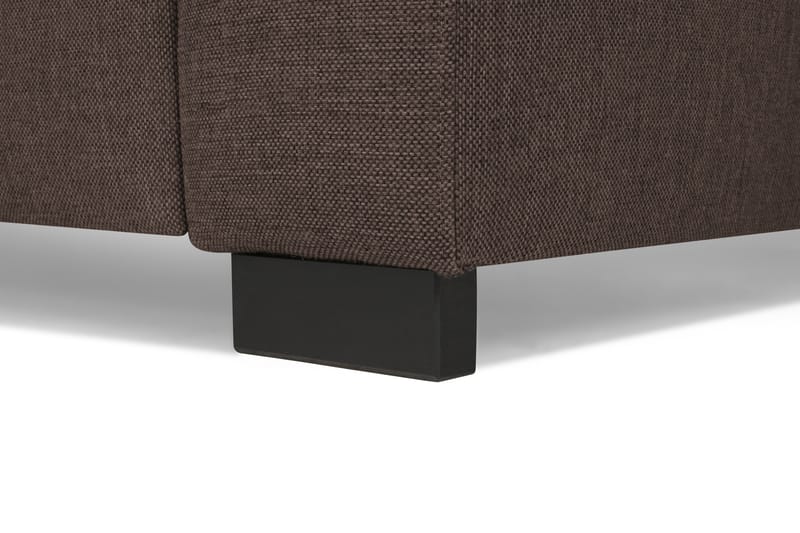 Crazy 7-seters Vendbar U-formet XX-Large Hjørnesofa med Divan i Stoff - Brun - Møbler - Sofaer - Hjørnesofa - Hjørnesofa med divan