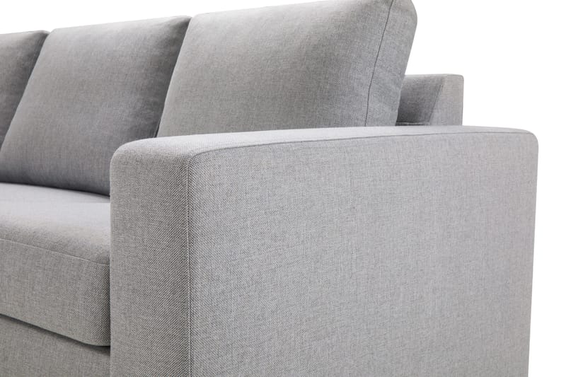 Crazy 7-seters Vendbar U-formet XX-Large Hjørnesofa med Divan i Stoff - Grå - Møbler - Sofaer - Hjørnesofa - Hjørnesofa med divan