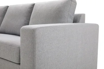 Crazy 7-seters Vendbar U-formet XX-Large Hjørnesofa med Divan i Stoff - Grå - Møbler - Sofaer - Hjørnesofa - Hjørnesofa med divan