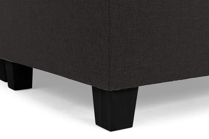 Crazy 7-seters Vendbar U-formet XX-Large Hjørnesofa med Divan i Stoff - Mørk grå / Antrasitt - Møbler - Sofaer - Hjørnesofa - Hjørnesofa med divan