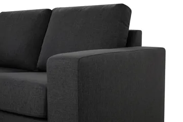 Crazy 7-seters Vendbar U-formet XX-Large Hjørnesofa med Divan i Stoff - Mørkegrå - Møbler - Sofaer - Hjørnesofa - Hjørnesofa med divan