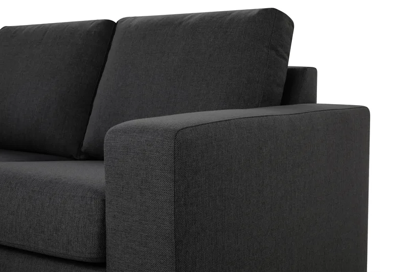Crazy 7-seters Vendbar U-formet XX-Large Hjørnesofa med Divan i Stoff - Mørkegrå - Møbler - Sofaer - Hjørnesofa - Hjørnesofa med divan