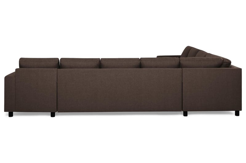 Crazy Hjørnesofa XXL med Divan Høyre - Brun - Hjørnesofa med divan - Hjørnesofa