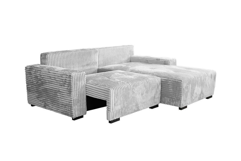 Denegal 3-seters Hjørnesofa - Beige - Møbler - Sofaer - Hjørnesofa