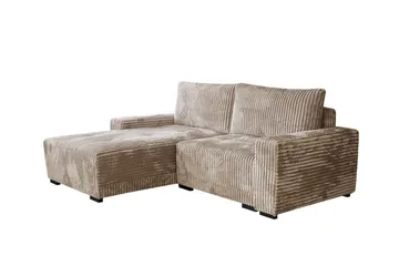 Denegal 3-seters Hjørnesofa - Møbler - Sofaer - Sofa med sjeselong - 3 seters sofa med divan