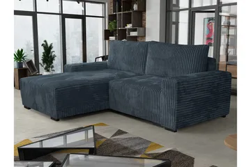 Denegal 3-seters Hjørnesofa - Møbler - Sofaer - Sofa med sjeselong - 3 seters sofa med divan