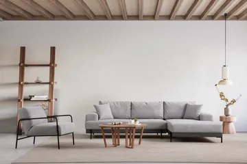 Eti Hjørnesofa 3-seter - Grå - Møbler - Sofaer - Sofa med sjeselong - 4 seters sofa med divan