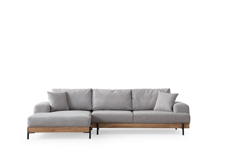 Eti Hjørnesofa 3-seter - Grå - Møbler - Sofaer - Hjørnesofa
