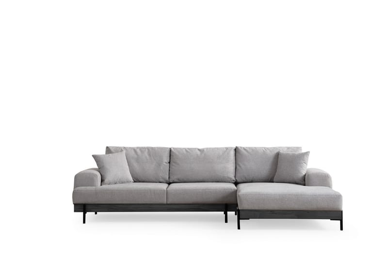 Eti Hjørnesofa 3-seter - Grå - Møbler - Sofaer - Hjørnesofa