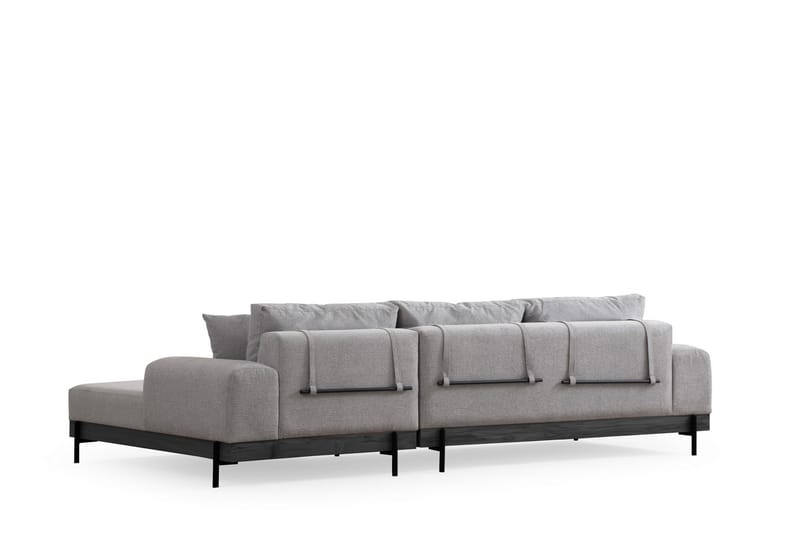 Eti Hjørnesofa 3-seter - Grå - Møbler - Sofaer - Hjørnesofa
